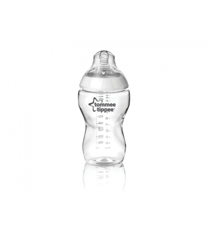 TOMMEE TIPPEE Dojčenská fľaša C2N, 1ks 340ml, 3m+.
