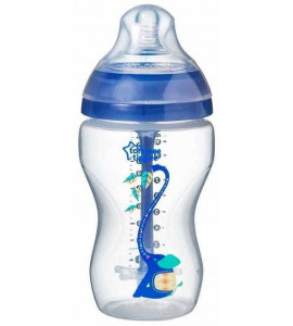 TOMMEE TIPPEE Dojčenská fľaša C2N ANTI-COLIC Boy 340ml 3m+