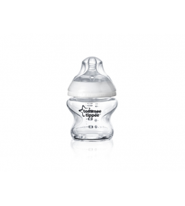 TOMMEE TIPPEE Dojčenská fľaša C2N 150ml sklenená, 0m +