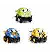 Oball Go Gripper Hračka autíčka pretekárske Herbie, Tom a Mike Oball Go Grippers™ 3ks,18m+