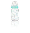 BABY ONO Dojčenská antikoliková fľaša široké hrdlo zelená 240 ml