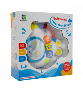 Euro Baby Interaktívna hračka s melódiou bubienok - Ponorka