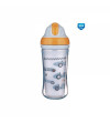 Canpol babies Športová fľaša sa slamkou Racing - sv. modrá, 260 ml