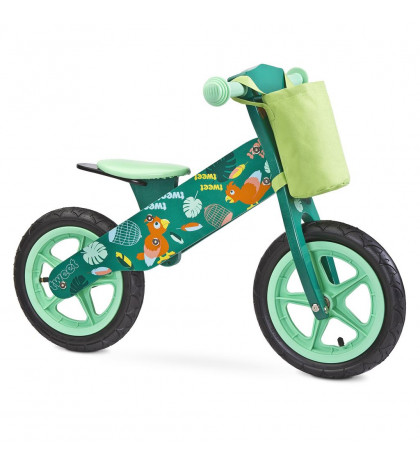 TOYZ Detské odrážadlo bicykel Toyz Zap 2018 zelené