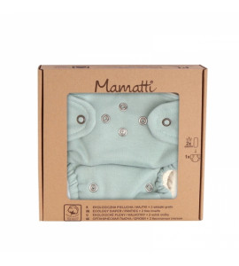 Mamatti Látková plienka EKO sada - nohavičky + 2 x plienka, veľ. 5 - 14 kg, Dino
