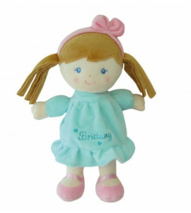 Smily Play, Handrová bábika Brittany se sv. hnědými vláskami, 25 cm