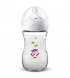 AVENT Dojčenská fľaša Avent Natural 260 ml biela hroch