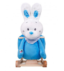 PlayTo Hojdacia hračka s melódiou PlayTo králiček modrá