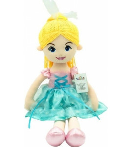 TULILO Handrová bábika Emilka, Tulilo, 52 cm - blond vlasy