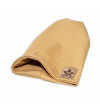 Baby Nellys® Hand Made Jarná/jesenná bavlnená čiapka - dvojvrstvová, horčicová, 44-48 cm