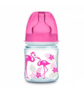 Canpol babies Antikoliková fľaštička120 ml Jungle - Plameniaky, 1 ks