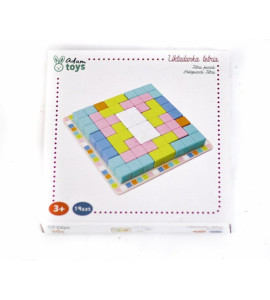 Adam Toys Drevená skladacia hra TETRIS - 19ks