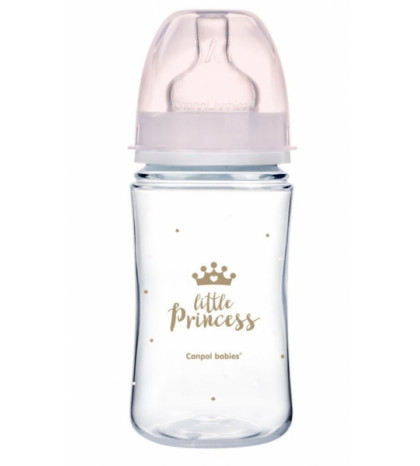 Canpol Babies Antikoliková fľaštička 240ml Canpol Babies - Little Princess