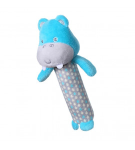 BabyOno plyšová pískacia hračka Hippo Marcel 17 cm