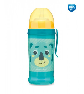 Canpol Babies Športová fľaša netečúca Hello Little koala 350ml