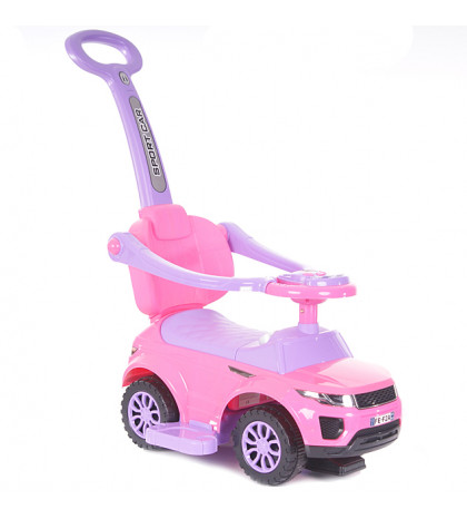 Baby Mix hrajúce vozítko 3v1 ružové