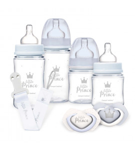 Canpol Babies novorodenecká sada Royal Baby Little Prince modrá