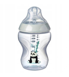 TOMMEE TIPPEE Kojenecká fľaša C2N ružová 260ml 0m+