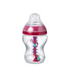 TOMMEE TIPPEE Dojčenská fľaša C2N ANTI-COLIC Girl 260ml 0m+